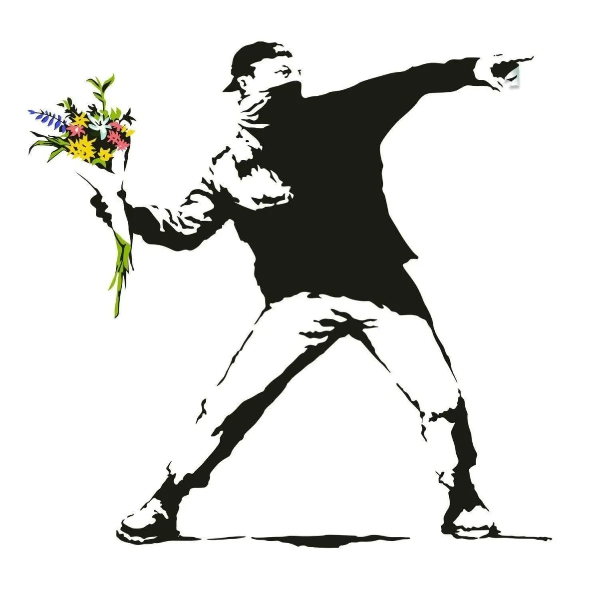 Vinyl Wall Decal - Stylish Artistic Flair Design for Home Decor